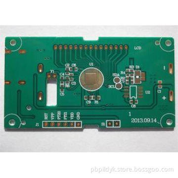 ENIG FR4 Custom PCB Boards Double Layer Green Solder Mask